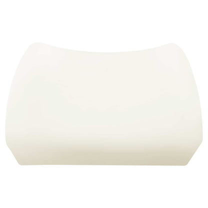 Cuscino per Schiena Grigio 36 x 30 x 12 cm Schiuma Memory