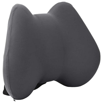 Cuscino per Schiena Grigio 40 x 32 x 14 cm Schiuma Memory
