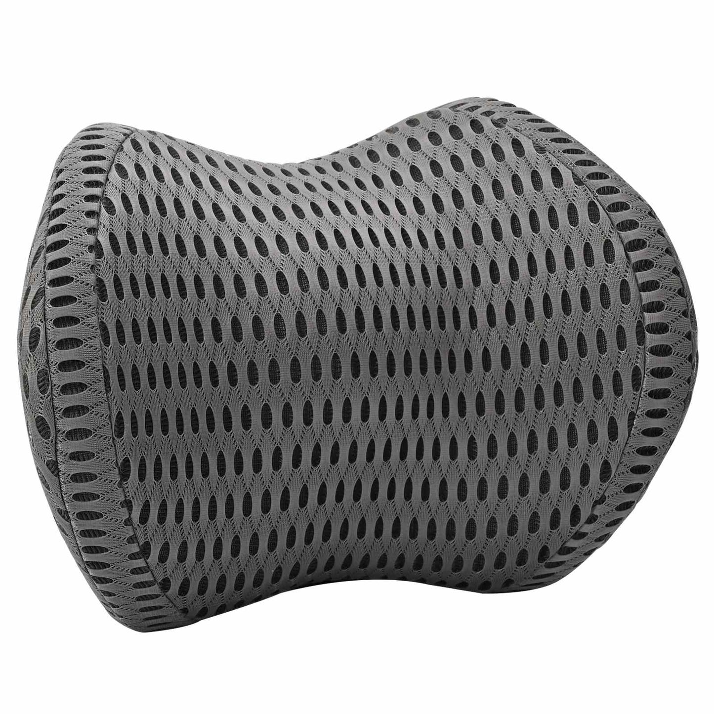 Cuscino per Collo Grigio 31 x 22 x 13 cm Schiuma Memory