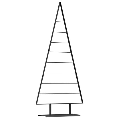 Albero di Natale in metallo con supporto Nero 210 cm Acciaio