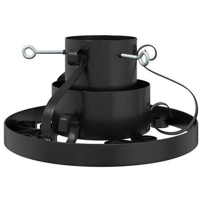 Supporto per Albero di Natale Nero 40 x 40 x 21 cm Acciaio