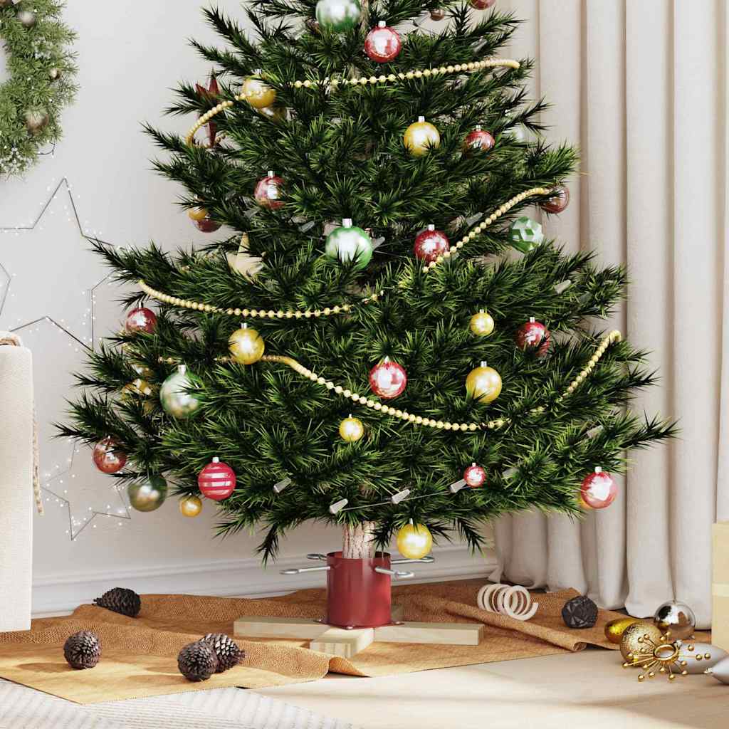 Supporto per Albero di Natale 1.73 Rosso 50 x 50 x 16 cm