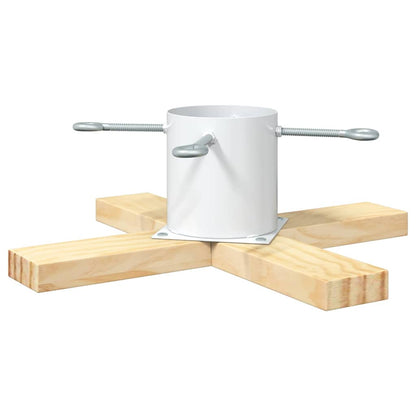 Supporto per Albero di Natale 1.73 Bianco 50 x 50 x 16 cm