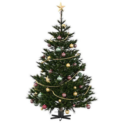 Supporto per Albero di Natale Nero 50 x 50 x 15,5 cm Acciaio