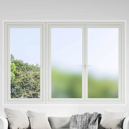 Film per Finestra Statico Grigio Frosted 60 x 500 cm PVC