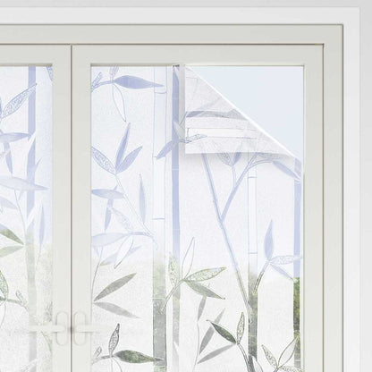 Film per Finestra Statico Motivo Bamboo 60 x 500 cm PVC