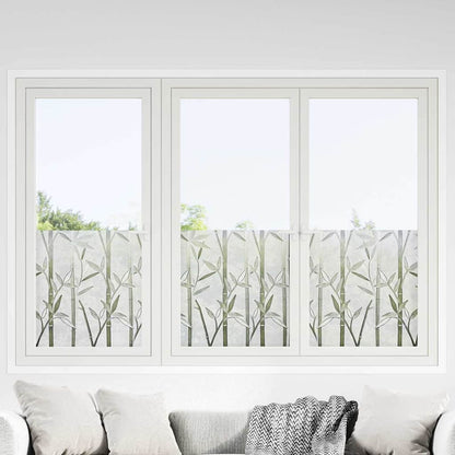 Film per Finestra Statico Motivo Bamboo 60 x 500 cm PVC