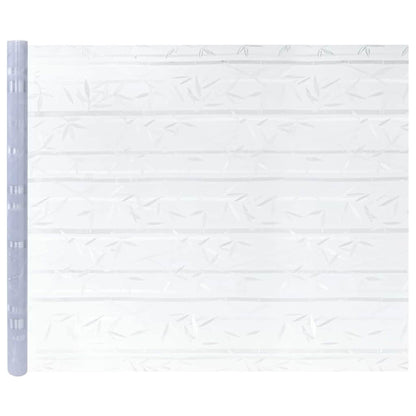 Film per Finestra Statico Motivo Bamboo 60 x 500 cm PVC