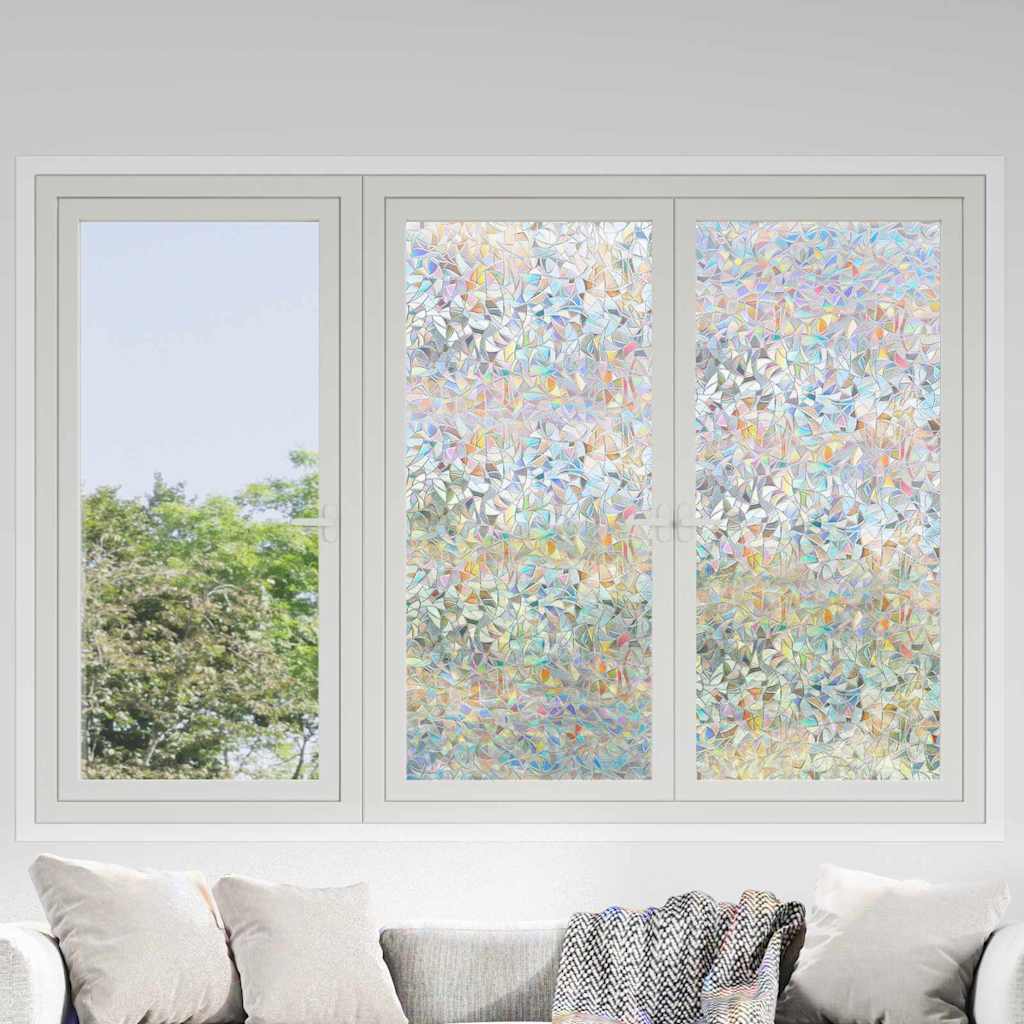 Film per Finestra Statico Trasparente 90 x 500 cm PVC