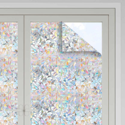 Film per Finestra Statico Trasparente 90 x 2000 cm PVC