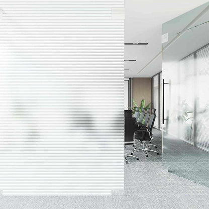 Pellicola per finestra autoadesiva Strisce smerigliate PVC
