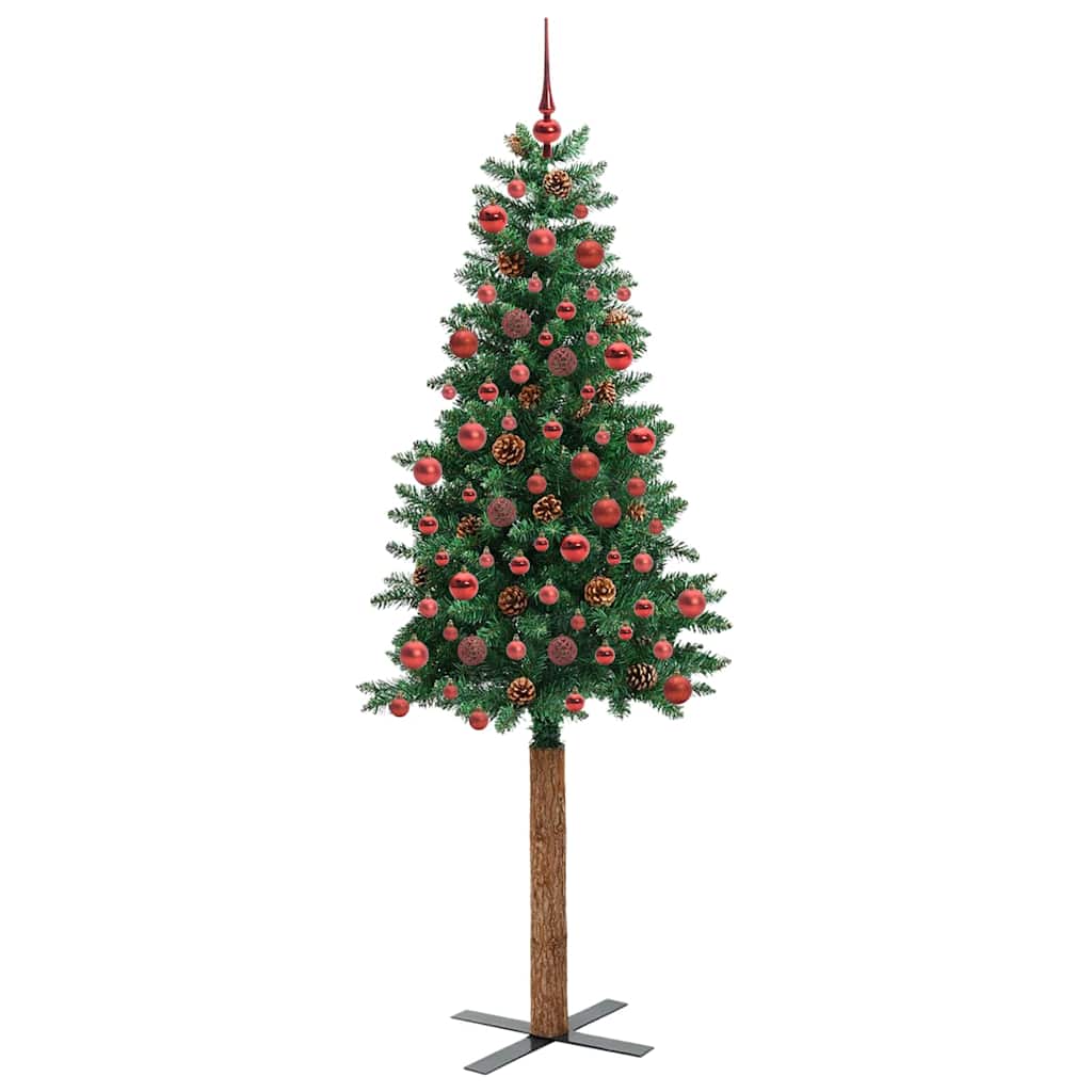 Albero di Natale snodato con 300 LED con supporto Verde 180 cm