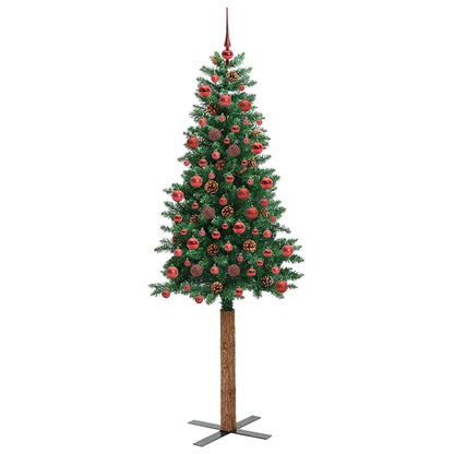 Albero di Natale snodato con 300 LED con supporto Verde 180 cm