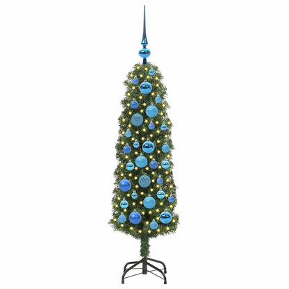 Albero di Natale artificiale con 150 LED Verde 120 cm