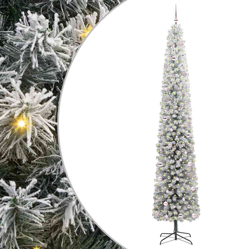 Albero di Natale artificiale con 300 LED Verde 300 cm