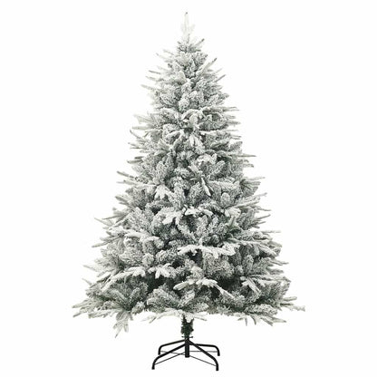 Albero di Natale Artificiale Pre-illuminato con Set di Palline