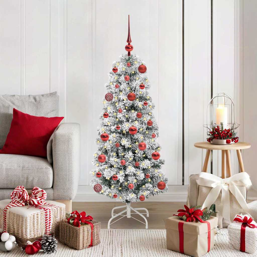 Albero di Natale Artificiale con Rami Pieghevoli 120 cm