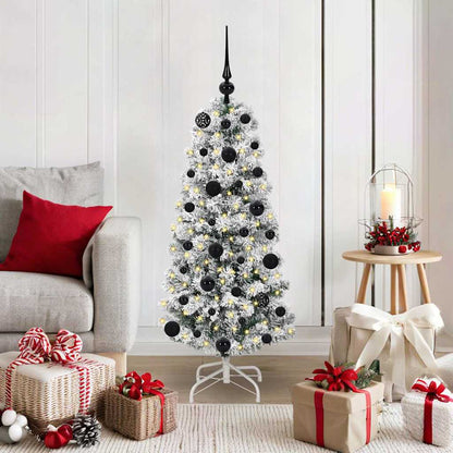 Albero di Natale Artificiale con Rami Pieghevoli 120 cm