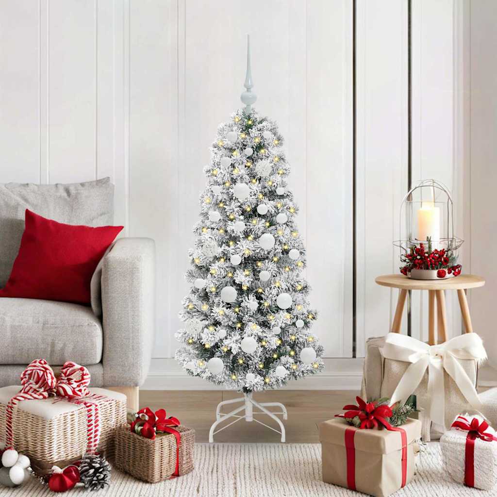 Albero di Natale Artificiale con Rami Pieghevoli 120 cm
