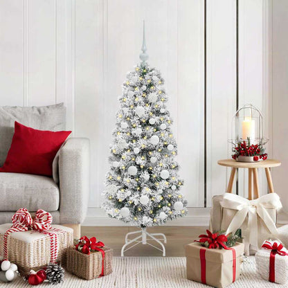 Albero di Natale Artificiale con Rami Pieghevoli 120 cm