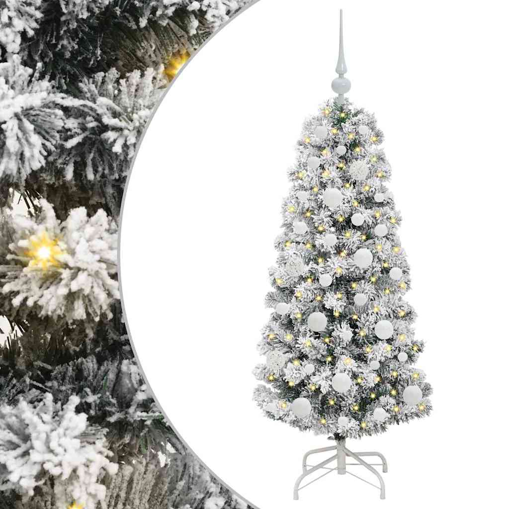 Albero di Natale Artificiale con Rami Pieghevoli 120 cm