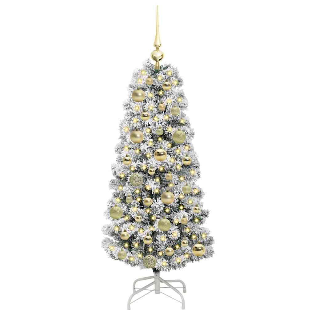 Albero di Natale Artificiale con Rami Pieghevoli 120 cm