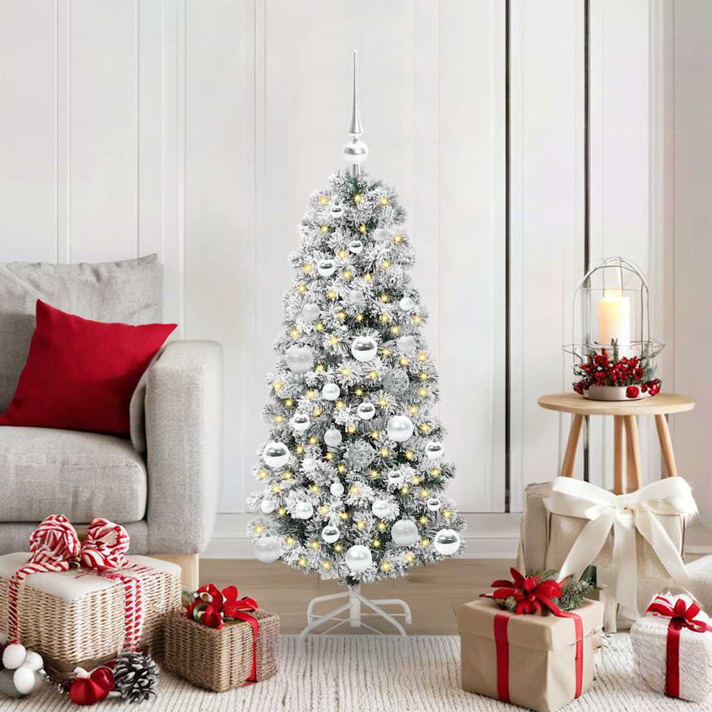 Albero di Natale Artificiale con Rami Pieghevoli 120 cm