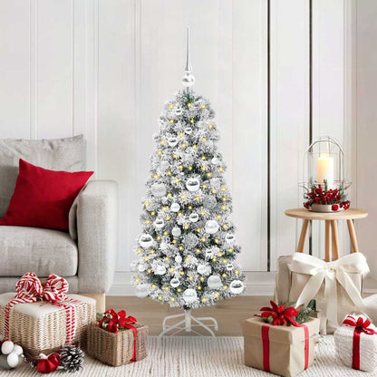 Albero di Natale Artificiale con Rami Pieghevoli 120 cm