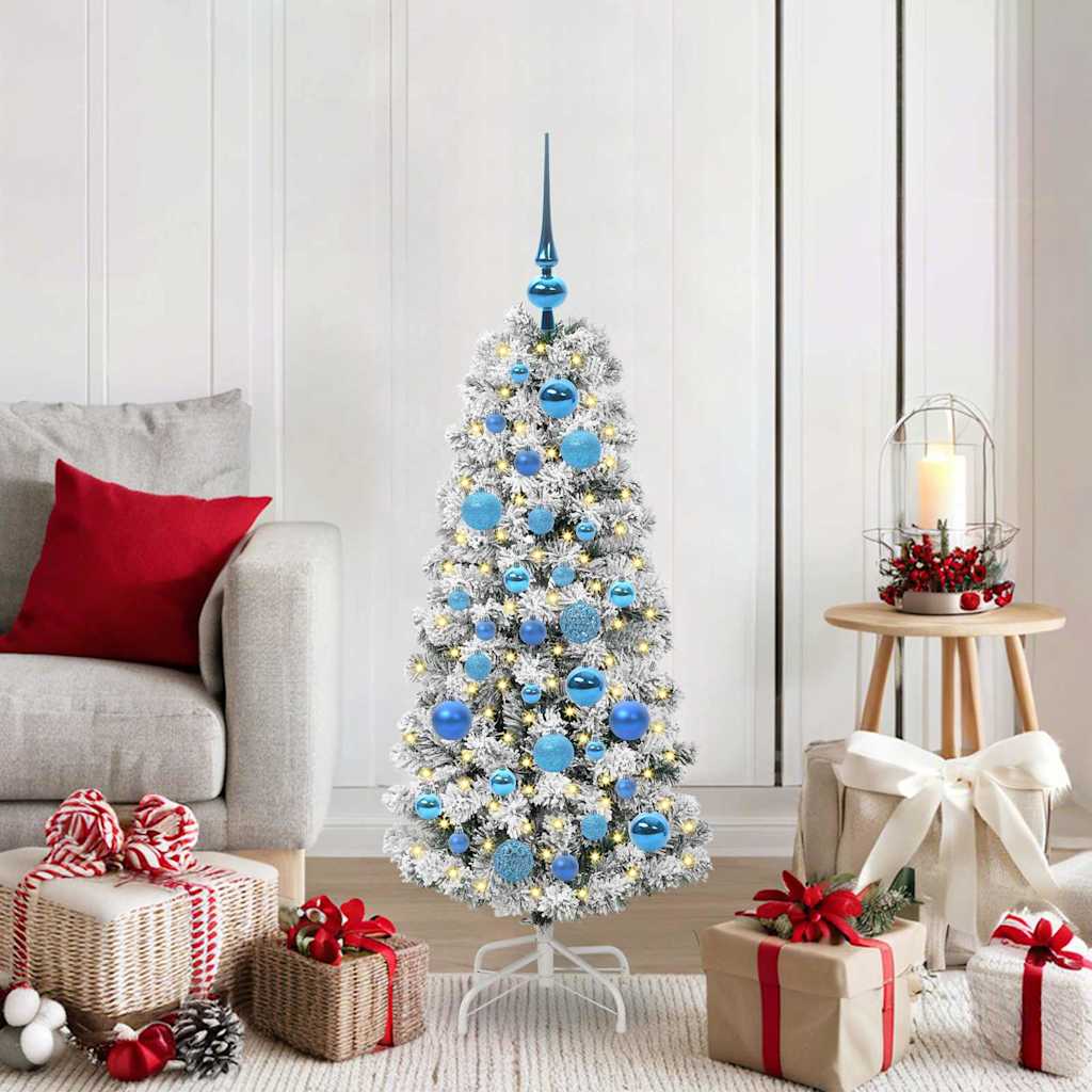 Albero di Natale Artificiale con Rami Pieghevoli 120 cm