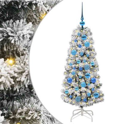 Albero di Natale Artificiale con Rami Pieghevoli 120 cm