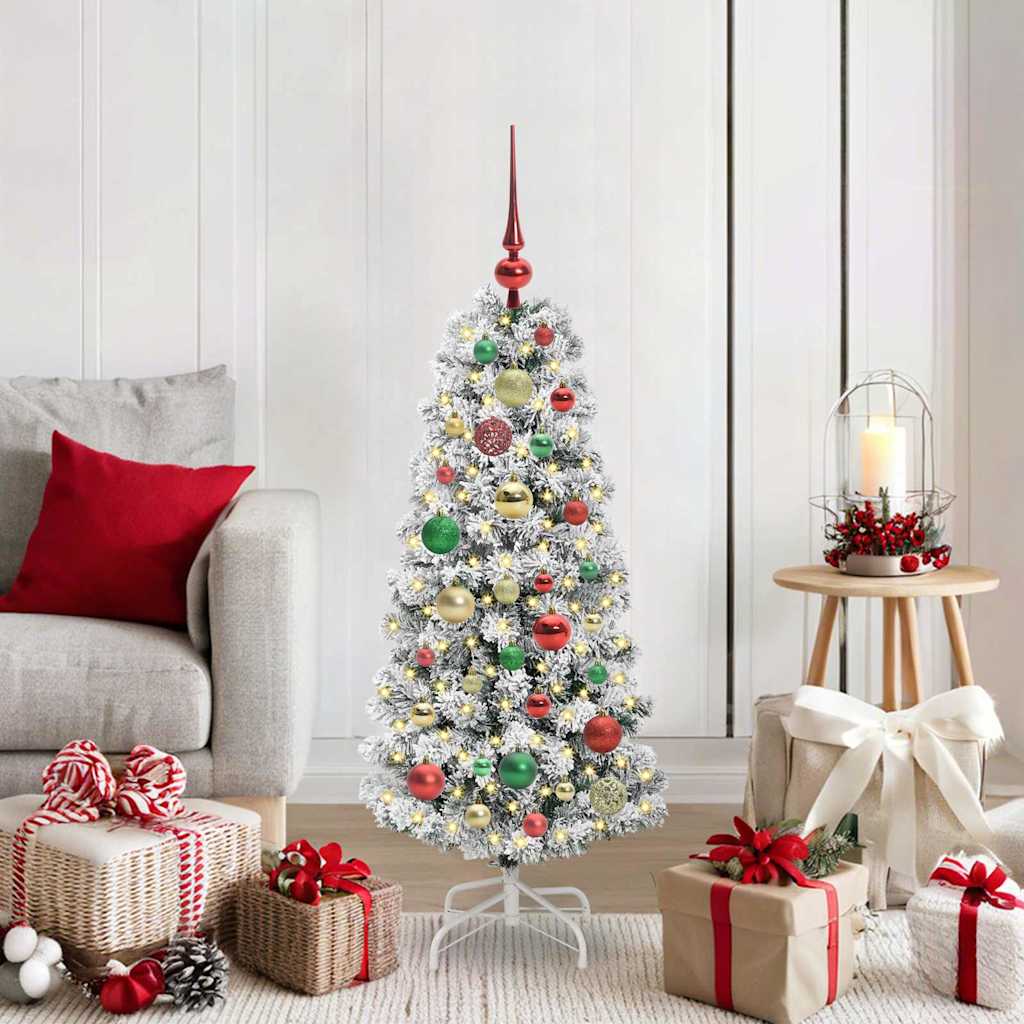 Albero di Natale Artificiale con Rami Pieghevoli 120 cm