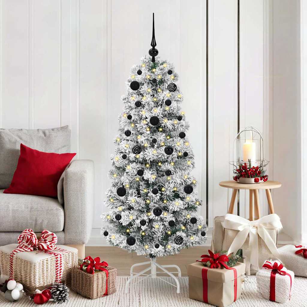 Albero di Natale Artificiale con Rami Pieghevoli 150 cm
