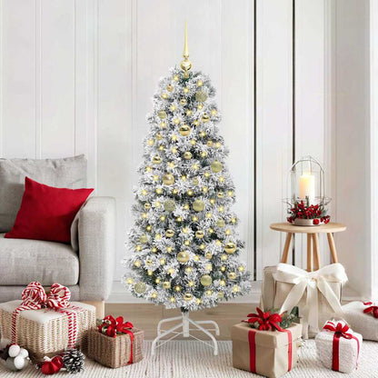 Albero di Natale Artificiale con Rami Pieghevoli 150 cm