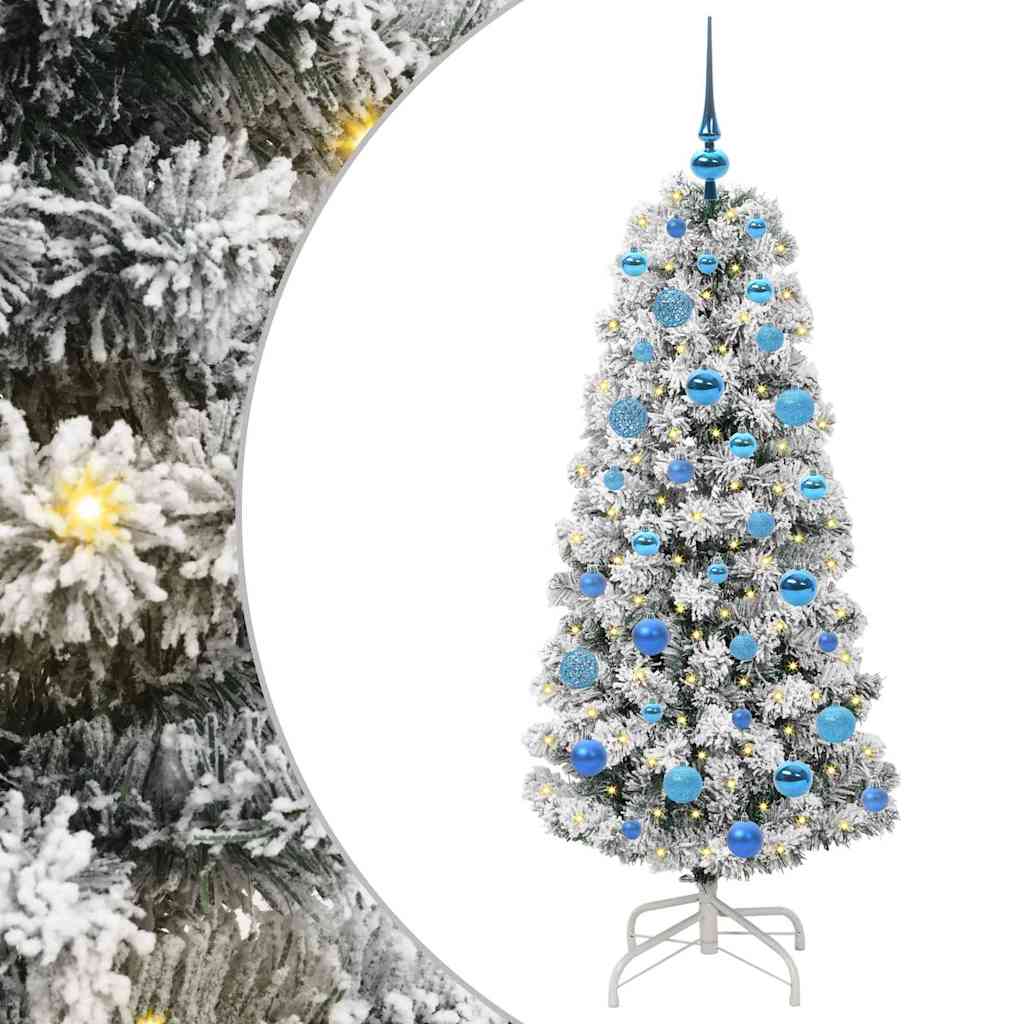 Albero di Natale Artificiale con Rami Pieghevoli 150 cm