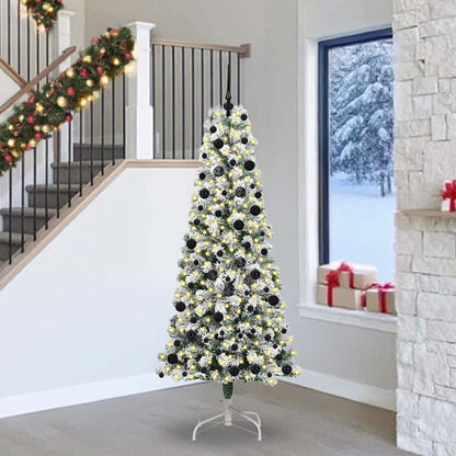 Albero di Natale Artificiale con Rami Pieghevoli 240 cm