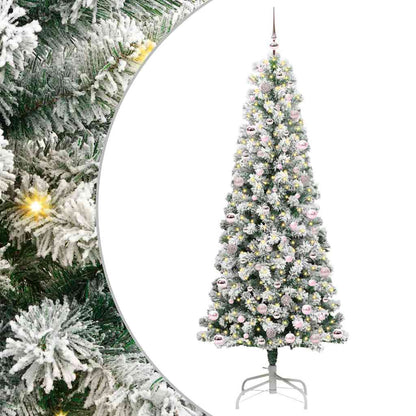 Albero di Natale Artificiale con Rami Pieghevoli 240 cm