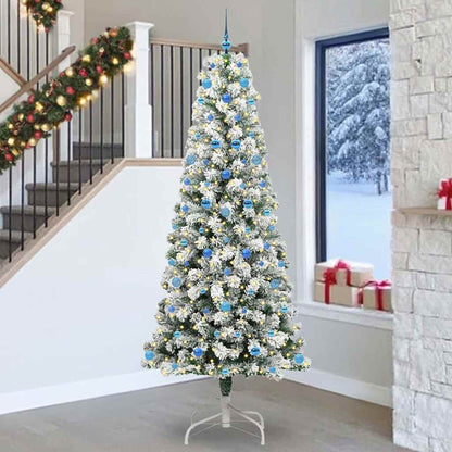 Albero di Natale Artificiale con Rami Pieghevoli 240 cm