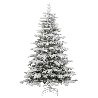 Albero di Natale Artificiale con Rami Pieghevoli Bianco 240 cm