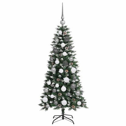 Albero di Natale artificiale con 150 LED Verde 120 cm