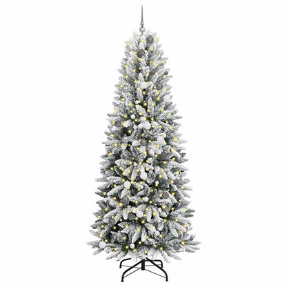Albero di Natale artificiale con 300 LED Bianco 240 cm