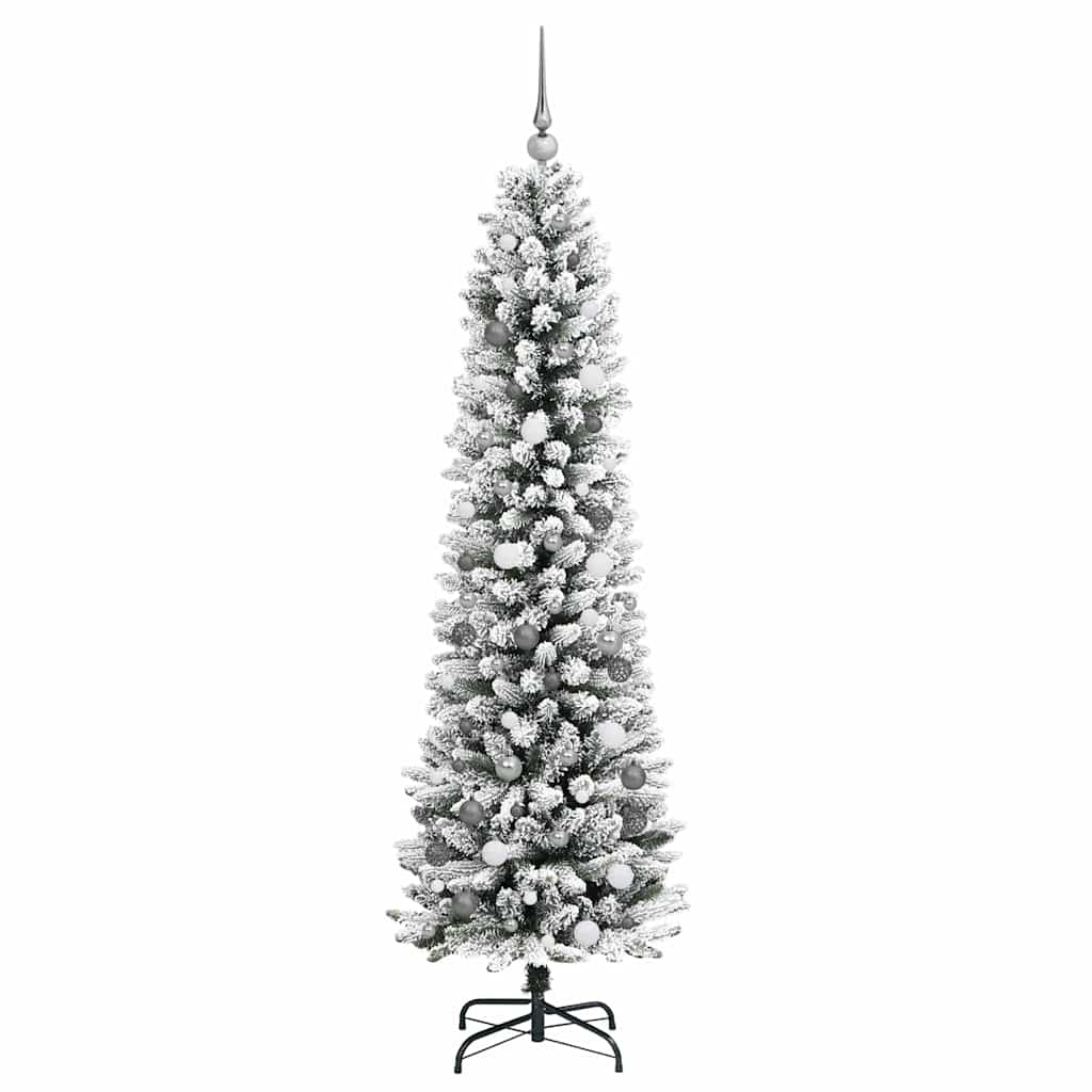 Albero di Natale artificiale con 300 LED Bianco 210 cm