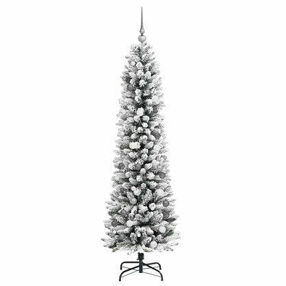 Albero di Natale artificiale con 300 LED Bianco 210 cm