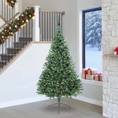 Albero di Natale artificiale con luci integrate Verde 240 cm