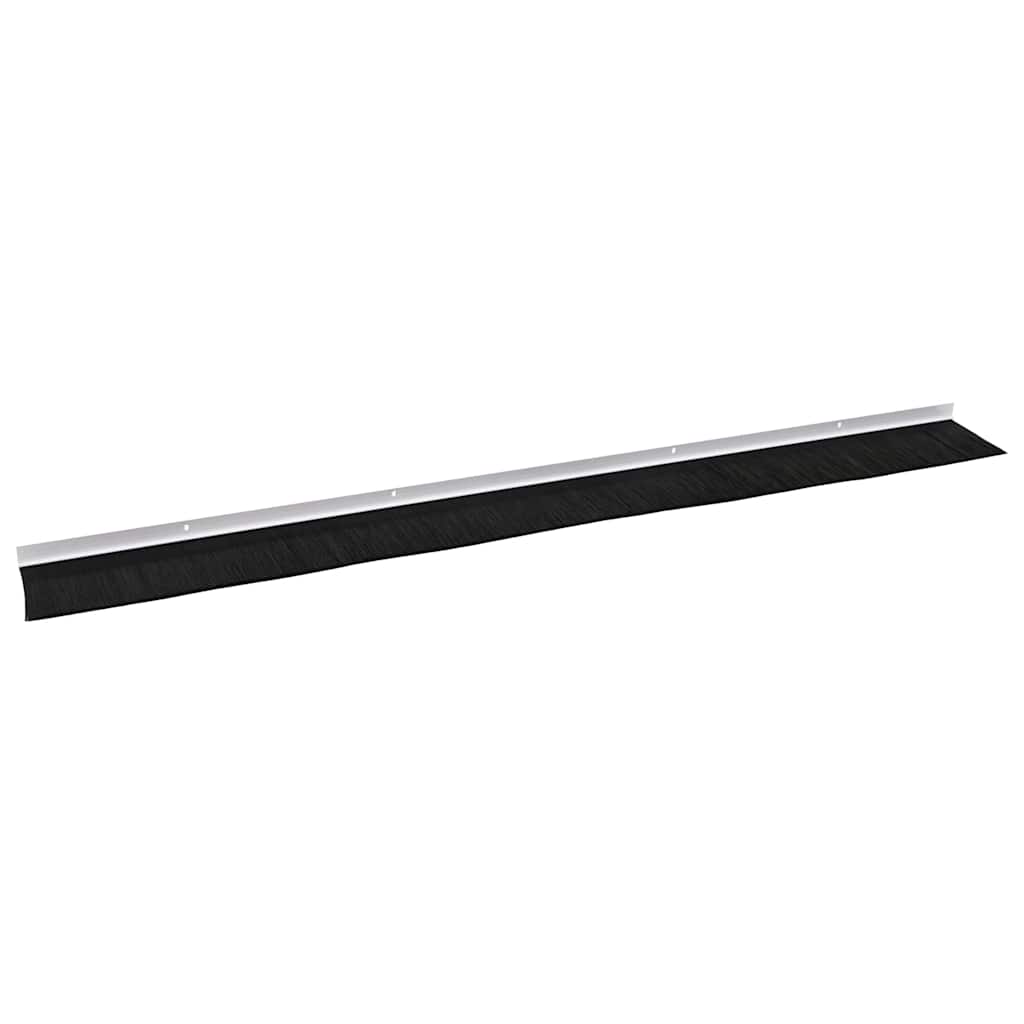 Spazzole per porte a vite 12 pcs Bianco 100 cm