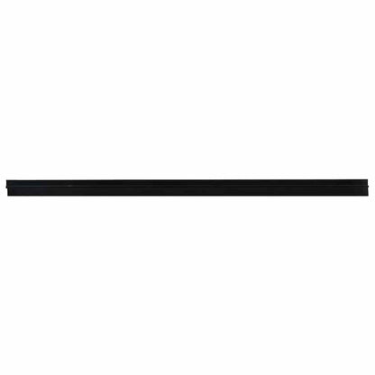 Spazzole per porte autoadesive 6 pcs Nero 100 cm