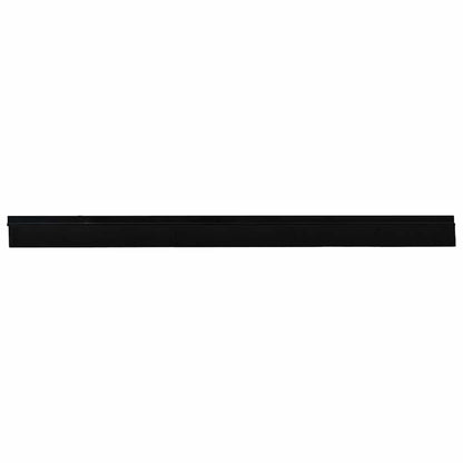 Spazzole per porte autoadesive 6 pcs Nero 100 cm