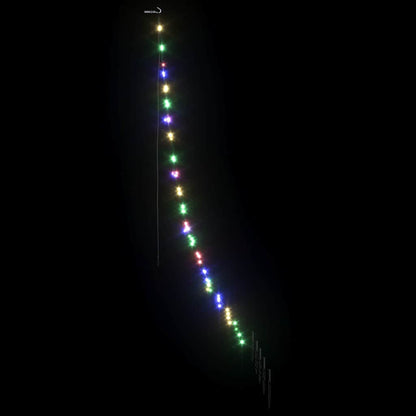 Albero di Natale LED con picchetti per il terreno 182 cm