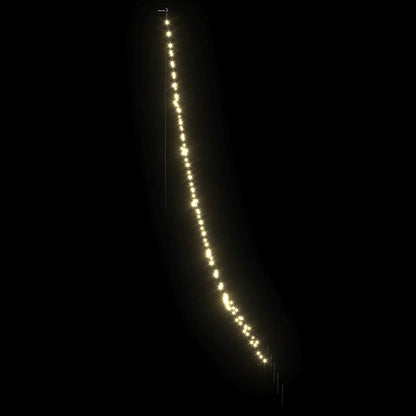 Albero di Natale LED con picchetti per il terreno 306 cm