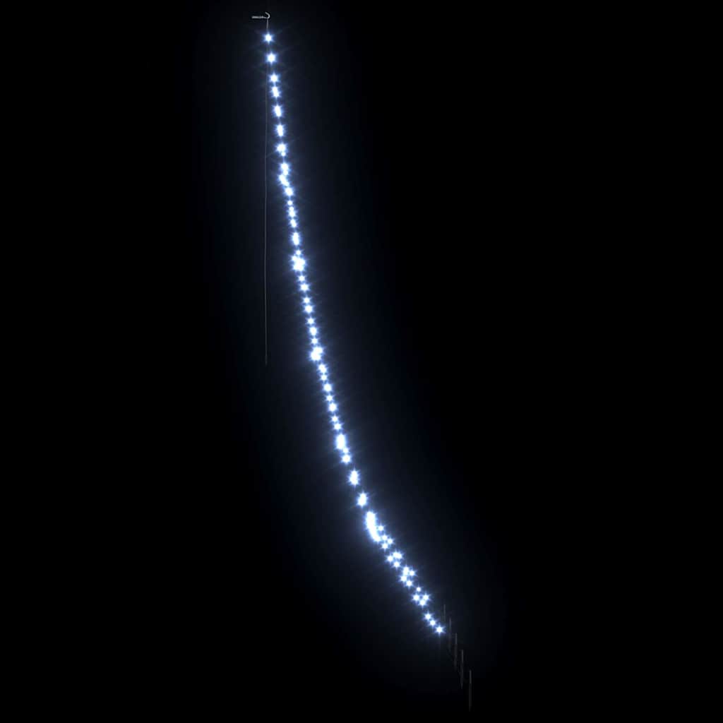 Albero di Natale LED con picchetti per il terreno 306 cm