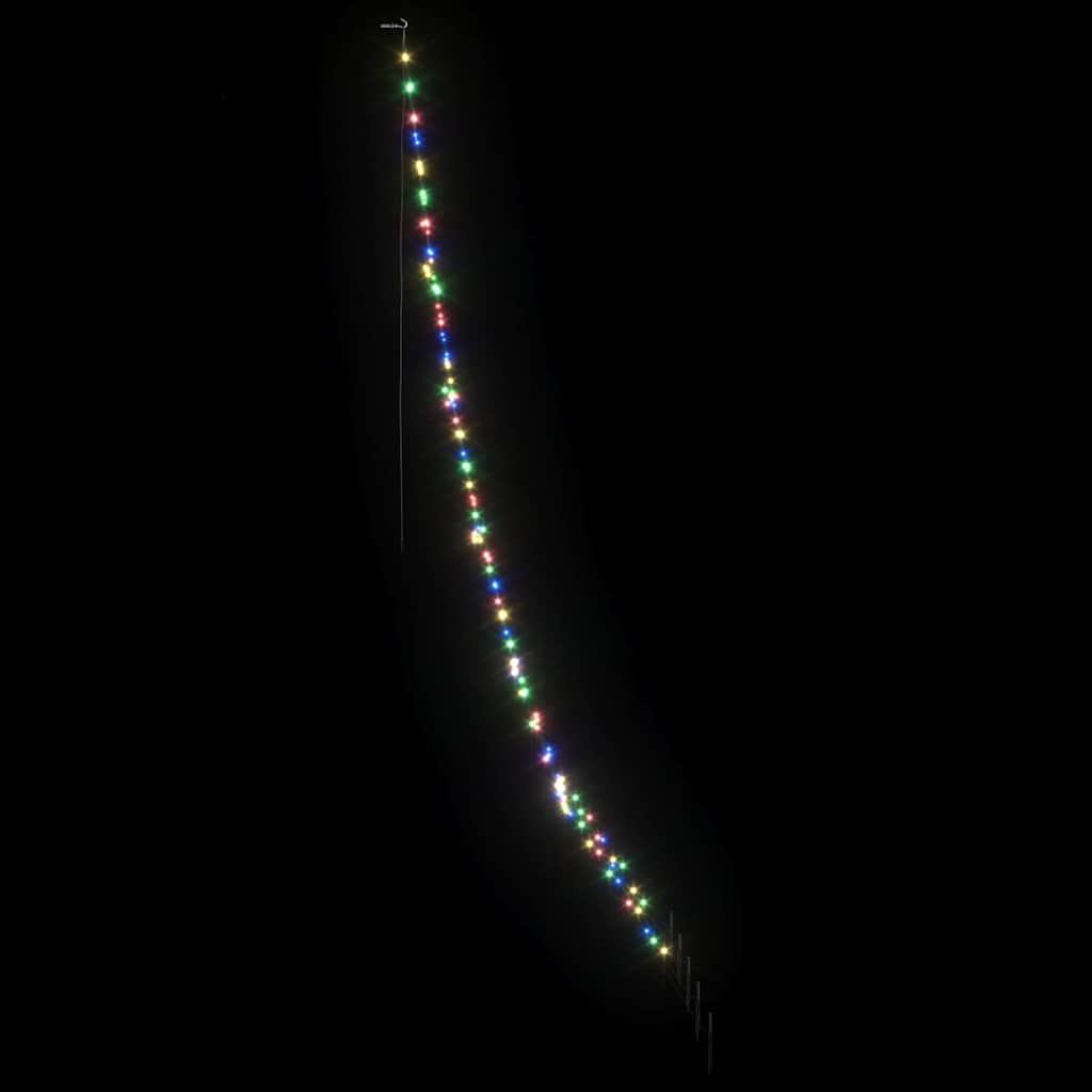 Albero di Natale LED con picchetti per il terreno 306 cm